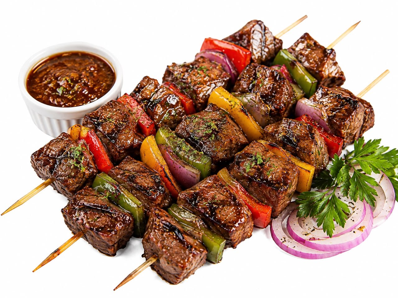 Brochettes de Boeuf Marinées